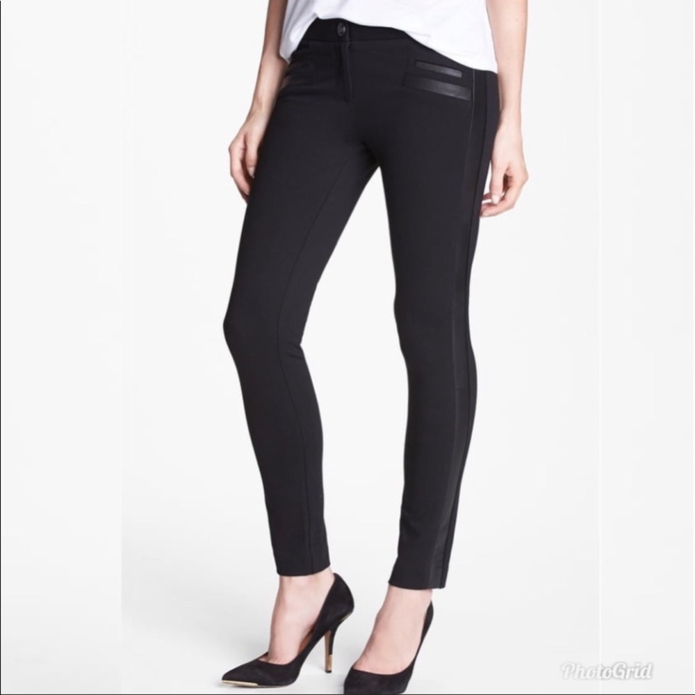 Paige Tuxedo Striped pants Size 27
